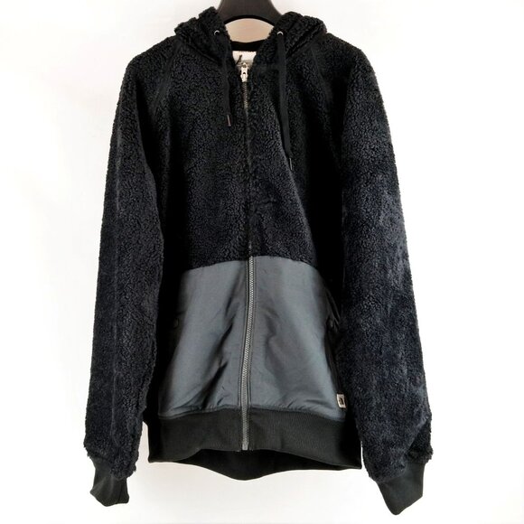 THE NORTH FACE Men's Ridge Fleece Full Zip Hooded Jacket - FCM33